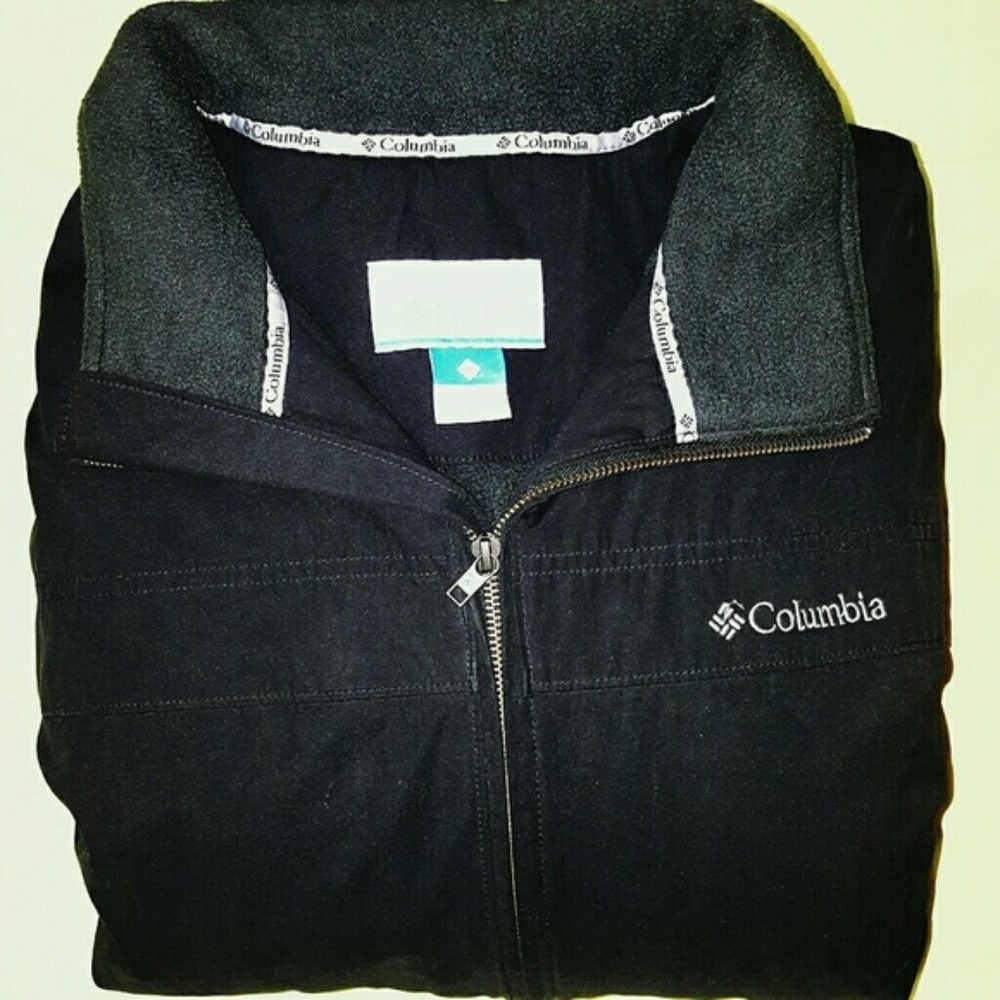 Columbia jacket men's XL Black Northway full zip